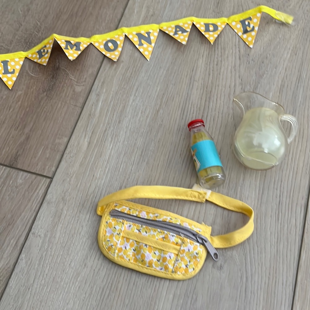 Doll lemonade stand kit